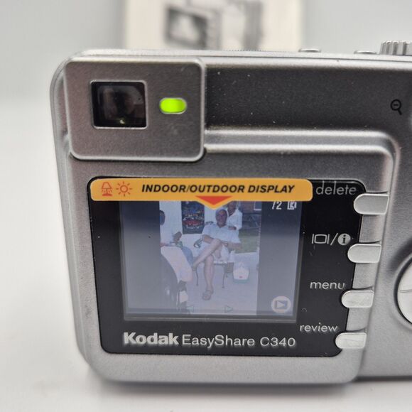 Kodak Easy Share C340 Digital Camera - Picture 6 of 9